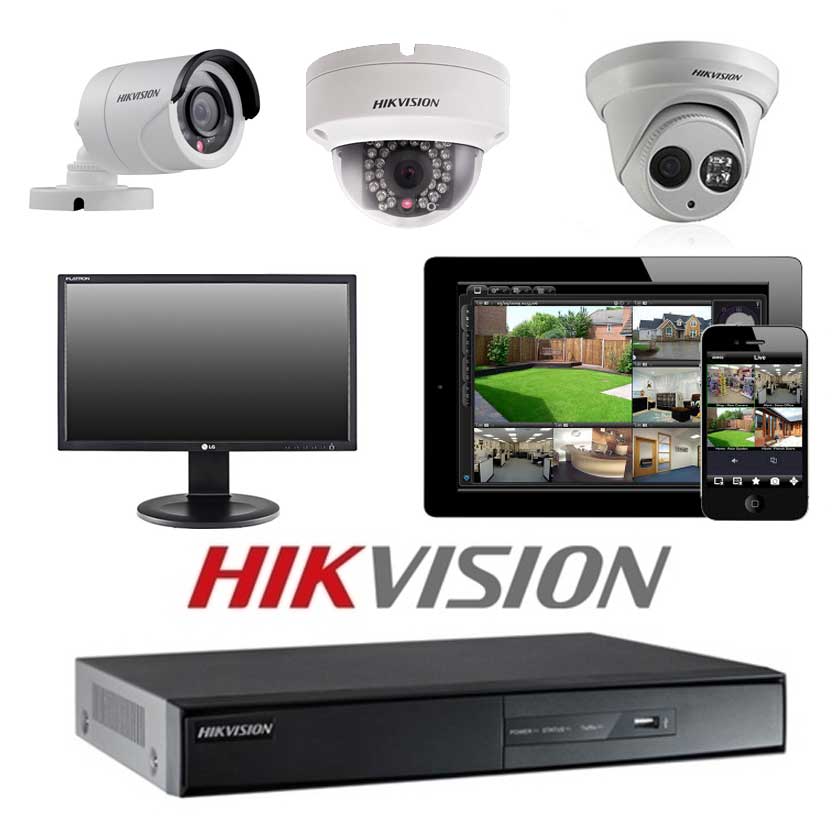 Hikvision 8 CCTV camera package - Vuetek