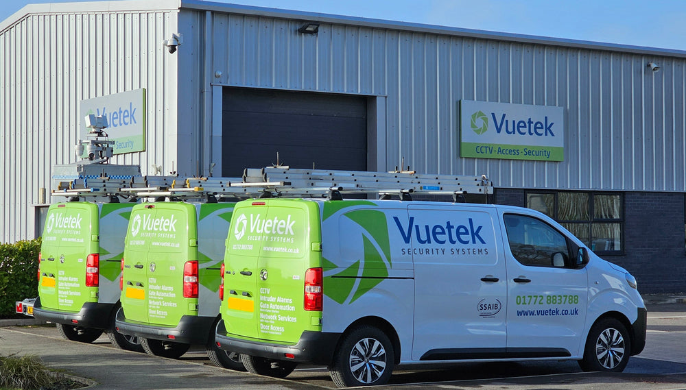 Vuetek Security Systems at RedScar Business Park Office in Preston